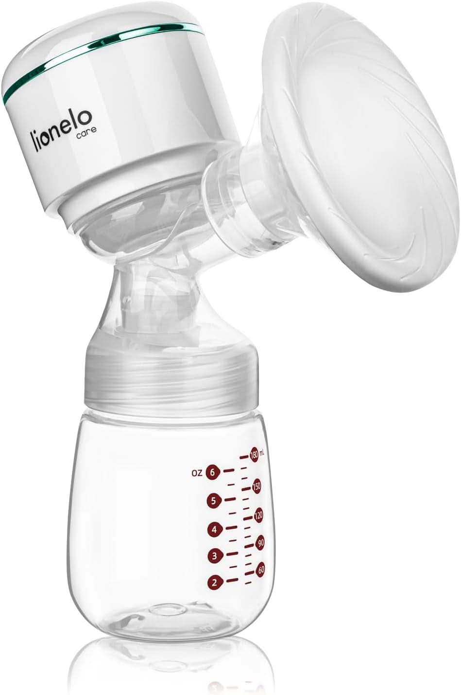 LIONELO Tire-lait maternel électrique LIONELO Fidi plus 180 ml, tire-lait portable à économie d'énergie, 9 niveaux de massage, durée de fonctionnement 150 min Accessoires Alimentation et Allaitement Bebe Naty Shop
