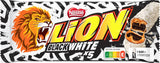LION Tablette de chocolat Noir & Blanc, un snack au goût intense, chocolat croquant et chips croquantes, fourrage brownie, une expérience gourmande unique, 1 paquet (5 x 30g)