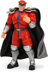 Jada Toys Street Fighter Figure Guile (15 cm) - Street Fighter 2 : The Final Challengers Figurine mobile à collectionner avec tête, mains et accessoires alternatifs, à partir de 13 ans Figurines Naty Shop M. Bison