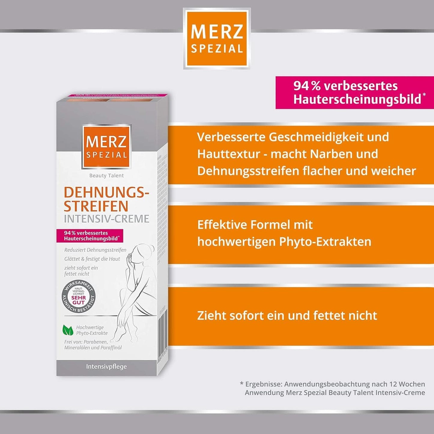 Merz Spezial, Crème intensive contre les vergetures, 75 ml Cosmétiques et Beauté Naty Shop