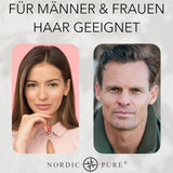 Traitement capillaire à l'extrait de basilic de Nordic Pure | Pour le soin des cheveux fins, secs et fragiles | Peut prévenir la chute des cheveux 100 ml Naty Shop soins capillaires