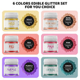 Paillettes comestibles, 3 grammes Naty Shop