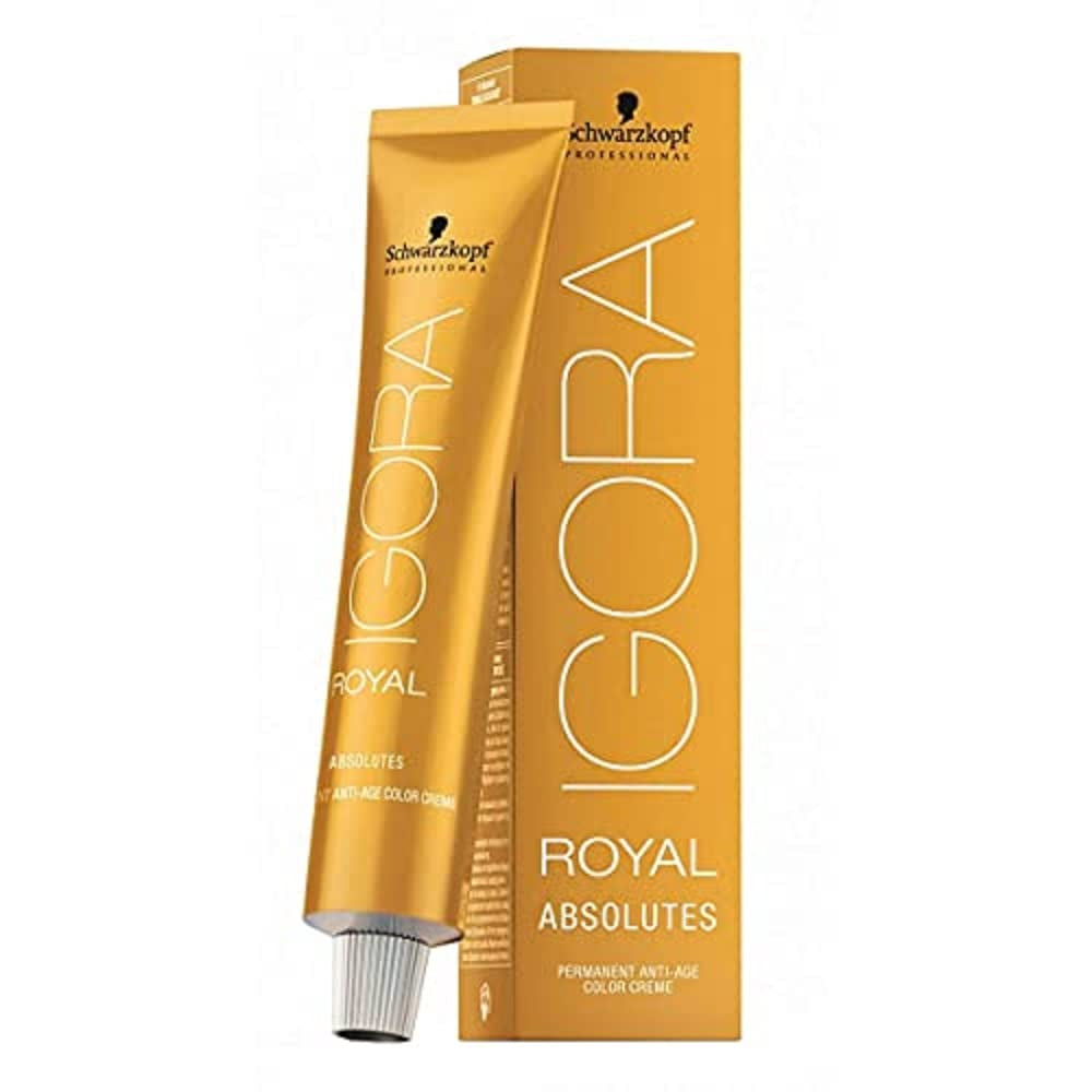 Coloration capillaire Igora Royal Absolute Age Blend, 7-560 Blond moyen doré chocolat, 60 ml Naty Shop Coloration capillaire 9-50 Blond très clair doré naturel 60 ml (1 paquet)