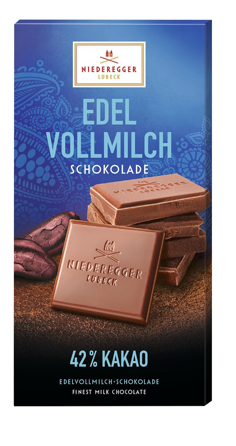 Chocolat au lait premium Niederegger 100g