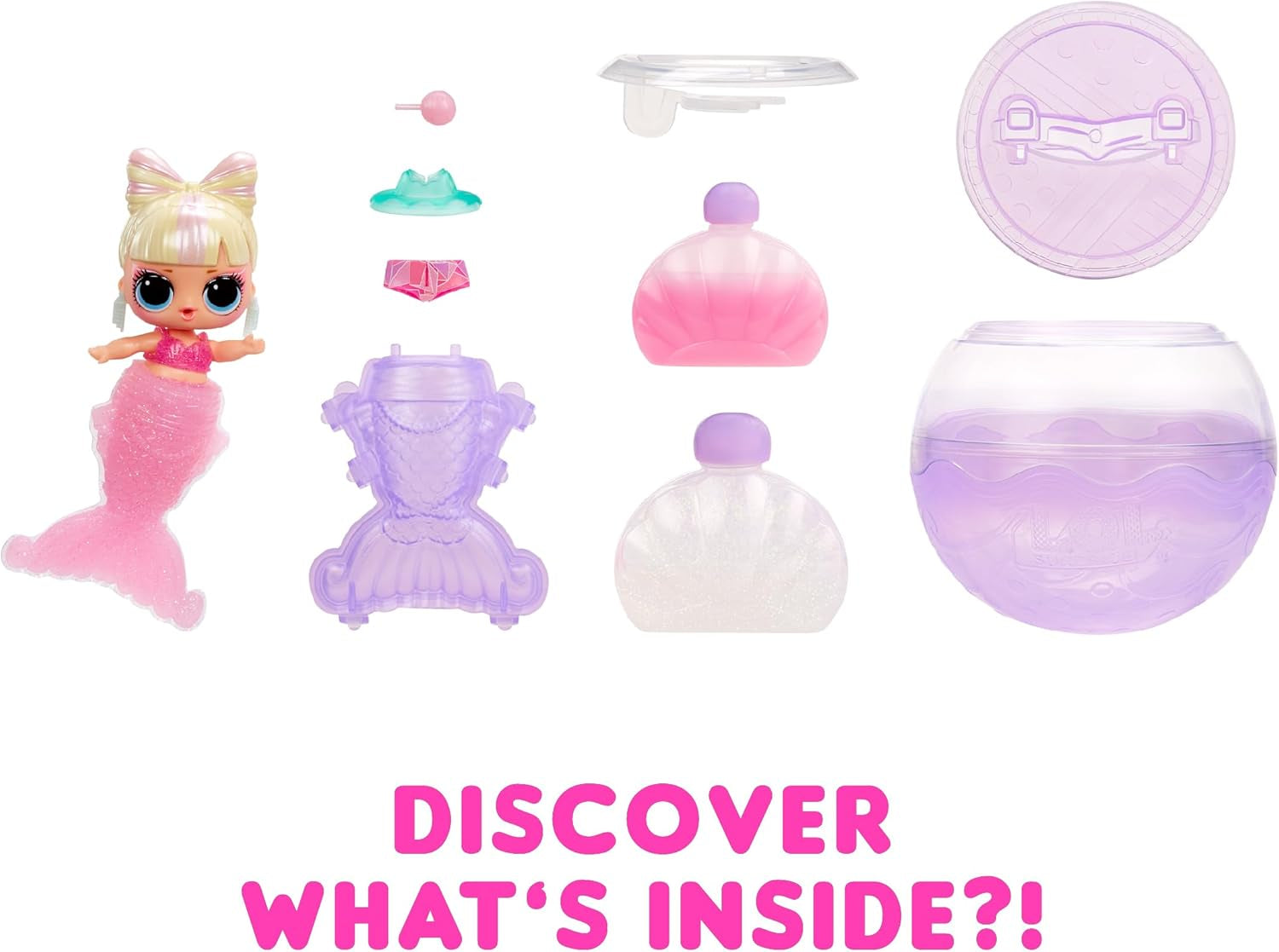 Mdr Surprise ! Mermaids Tots - Mini poupées à la mode avec queues changeantes de couleur - Convient aux collectionneurs, filles et garçons âgés de 4 ans et plus
