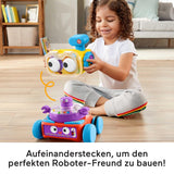 Fisher-Price Robot d'apprentissage 4 en 1 Linus pour bébés et tout-petits, jouet à partir de 6 mois - germanophone, HCK39 Baby Toys Naty Shop