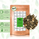YC Yang Chai Sencha Green Tea BIO 250G - Thé japonais en vrac au goût de bergamote - Thé vert japonais original "Dynastie Sencha" issu de l'agriculture biologique contrôlée