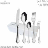 Ménagère Palazzo solide 30 pièces Cuisine Naty Shop