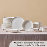 Service de table Karaca Allure pour 12 personnes, New Generation Bone - Service raffiné pour une culture culinaire sophistiquée