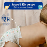 - Taille de couche 4+ 9-20 kg – Ökologische Babywaidern – natürliche Babypflege, hypoallergen, ohne Parfüm und auslaufsicher – hermestellung in Frankreich – 126 couches jetables – 1 mois