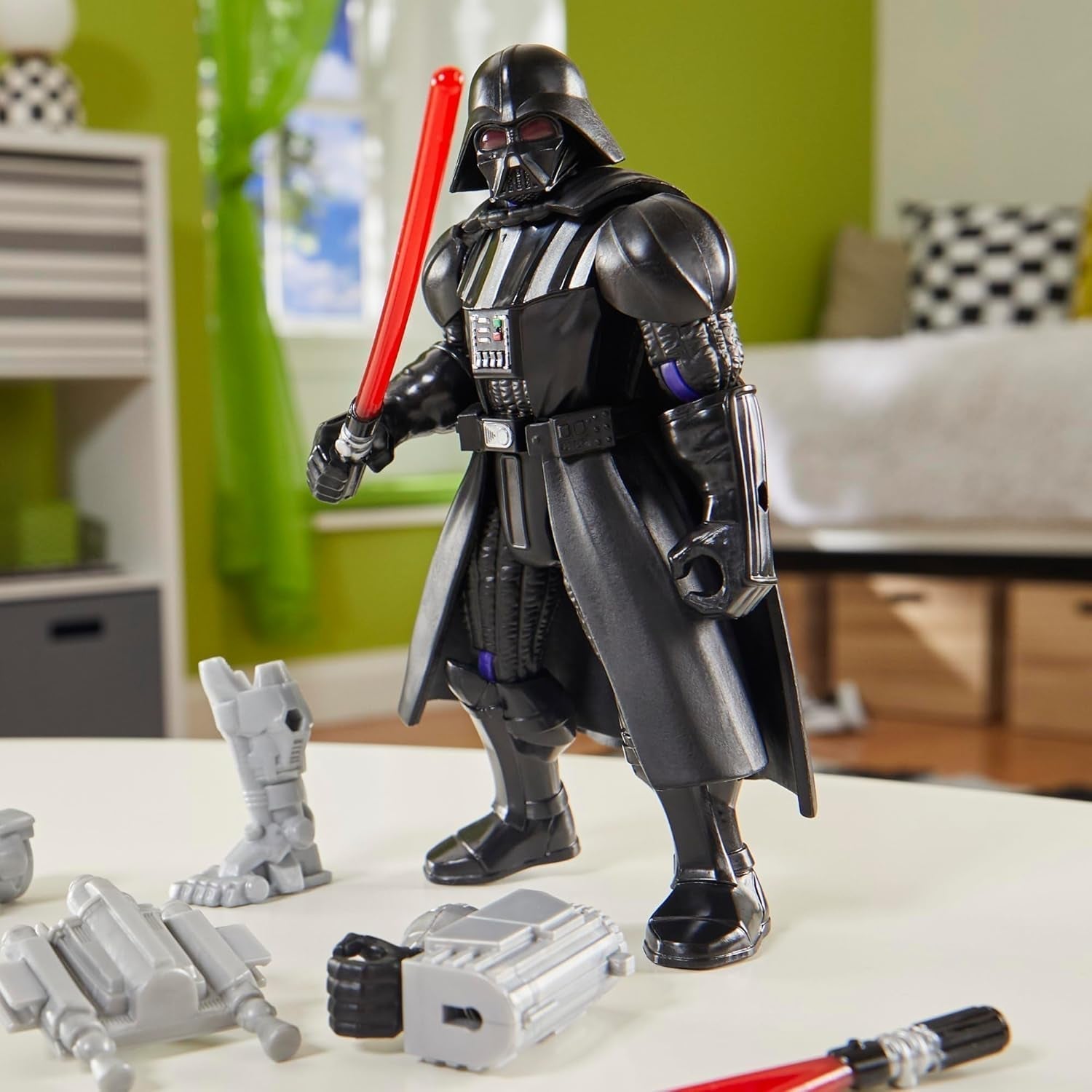Star Wars Mixmashers Dark Vador Figurine d'action et accessoires personnalisables Mix-And-Match Deluxe Figurines Naty Shop