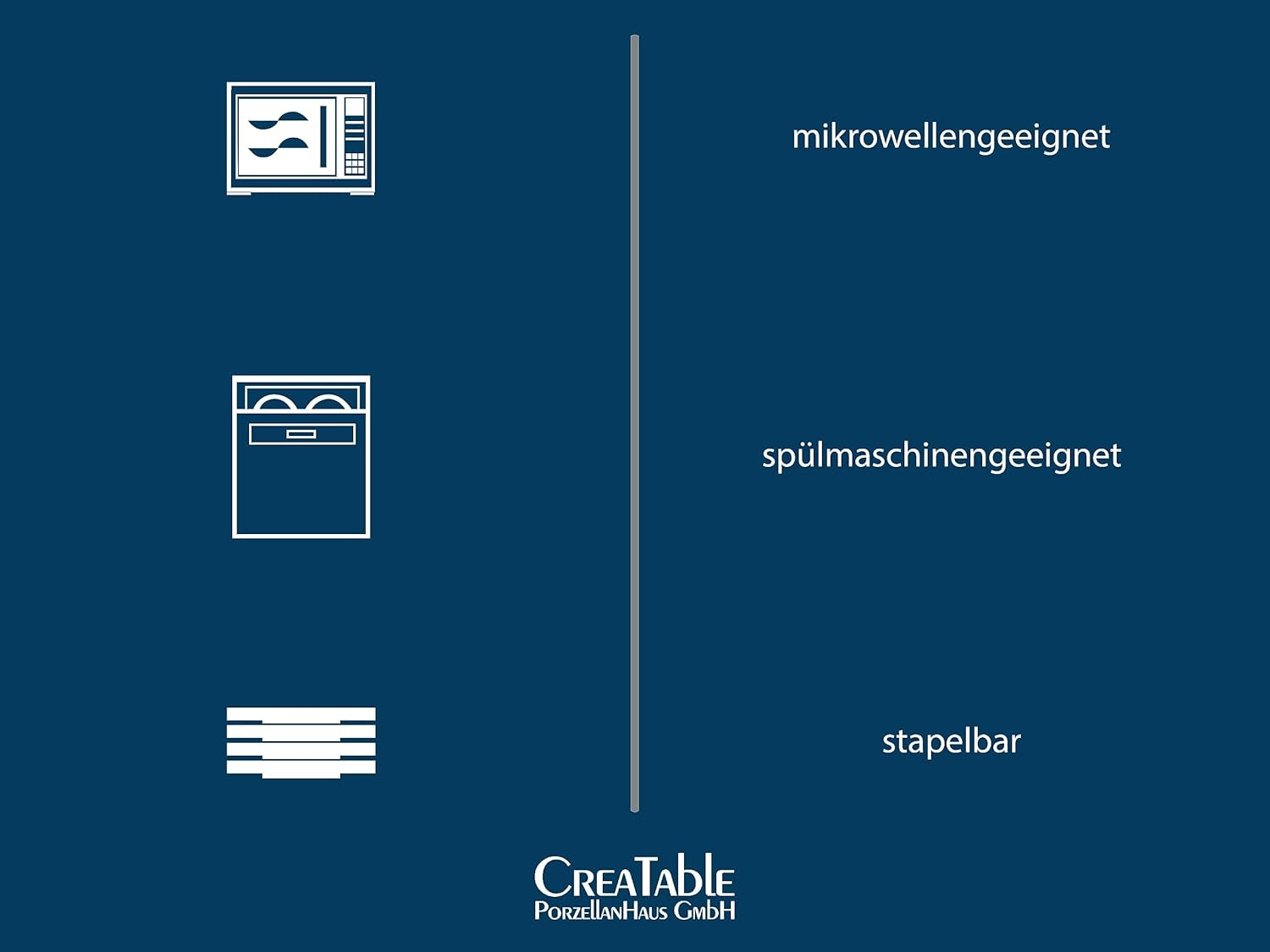 CreaTable, 33984, Série Street Food, Service de Vaisselle pour 2, Support Street Taco 2 en Grès, Passe au Lave-Vaisselle et au Micro-Ondes, Fabrication de Qualité