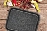 Tefal J1600502 Success Flach Mini Backofen Aluminium Schwarz 19X25 X 4,2 Cm Moules et plaques pour pâtisserie Naty Shop