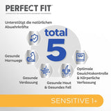 Nourriture humide pour chats Perfect Fit Sensitive 1+ au poulet en sauce, 12 sachets, 12 x 85g - Nourriture humide premium pour chats sensibles à partir de 1 an, sans blé ni soja, pour favoriser la digestion
