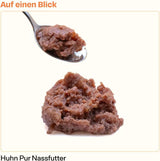 The Better Cat - Nourriture humide sans céréales à très haute teneur en viande - Nourriture pour chats de qualité supérieure, sans céréales et sans sucre (200g, Poulet)