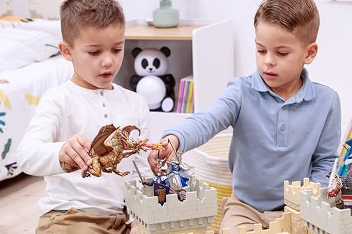Papo 39922 Arme de Maître Dragon Médiéval - Figurine fantastique, multicolore Figurines Naty Shop