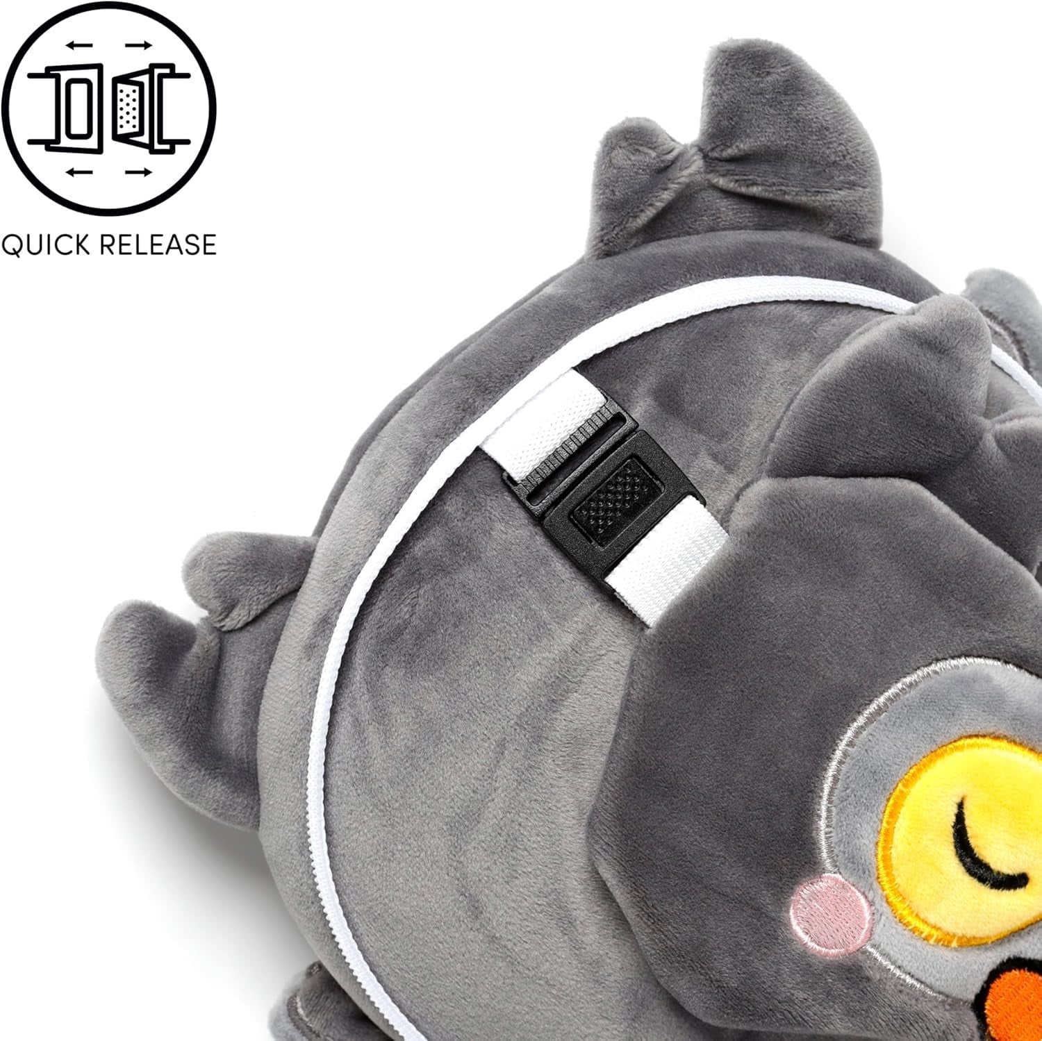 Oreiller de voyage Relaxeazzz Mask - Winston Owl - Oreillers de voyage animaux mignons Naty Shop