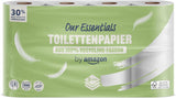 Par Amazon Papier toilette, 3 couches, 10 rouleaux (10 rouleaux, 1 paquet) 200 feuilles par rouleau, certifié Fsc