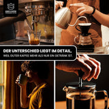 KING'S COFFEE - SPECIAL ROAST - 1 kg de grains d'espresso Barista Premium - Café à faible acidité - Torréfaction en petits lots en Italie - Le meilleur mélange Arabica-Robusta pour machines entièrement automatiques et porte-filtres