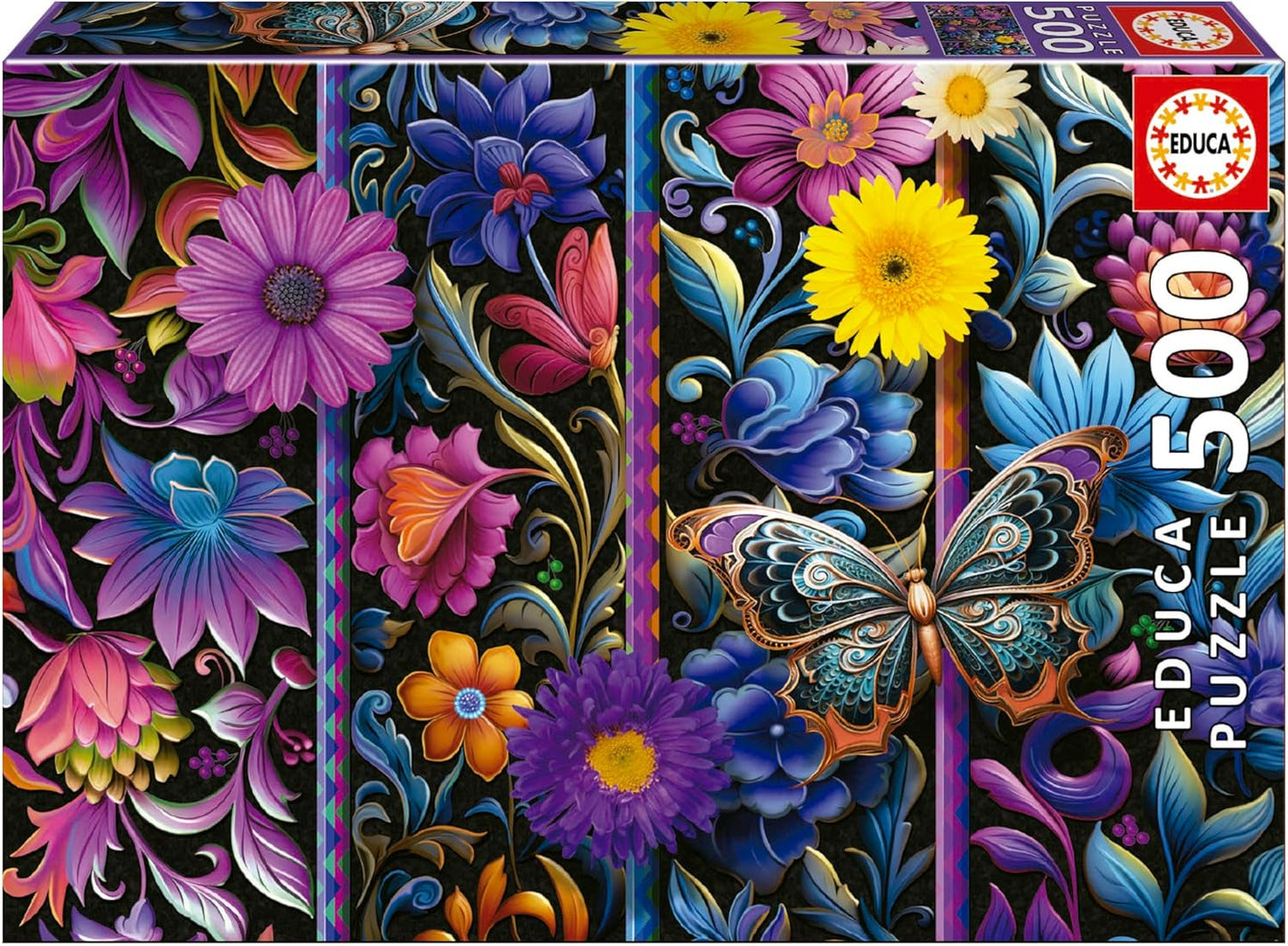 Educa - Puzzle de 500 pièces pour adultes | Bada Bloom. Dimensions : 48 X 34 cm. Comprend de la colle pour puzzle Fixpuzzle. Depuis 11 ans (19909) Puzzle Naty Shop Titre par défaut