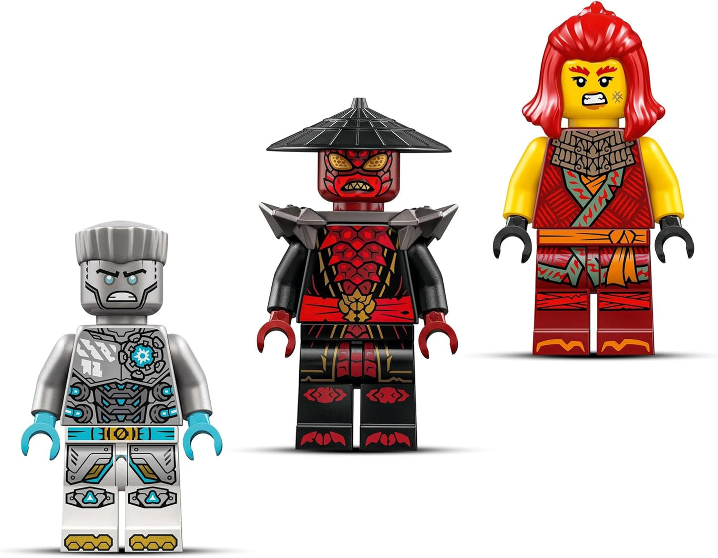 LEGO NINJAGO Zane's Action Mech - Jouet Ninja avec 3 figurines pour jouer un rôle - Petit ensemble à construire et à jouer pour les enfants - Idée cadeau pour garçons et filles à partir de 6 ans 71827 Jeux de construction Besuche den LEGO-Store