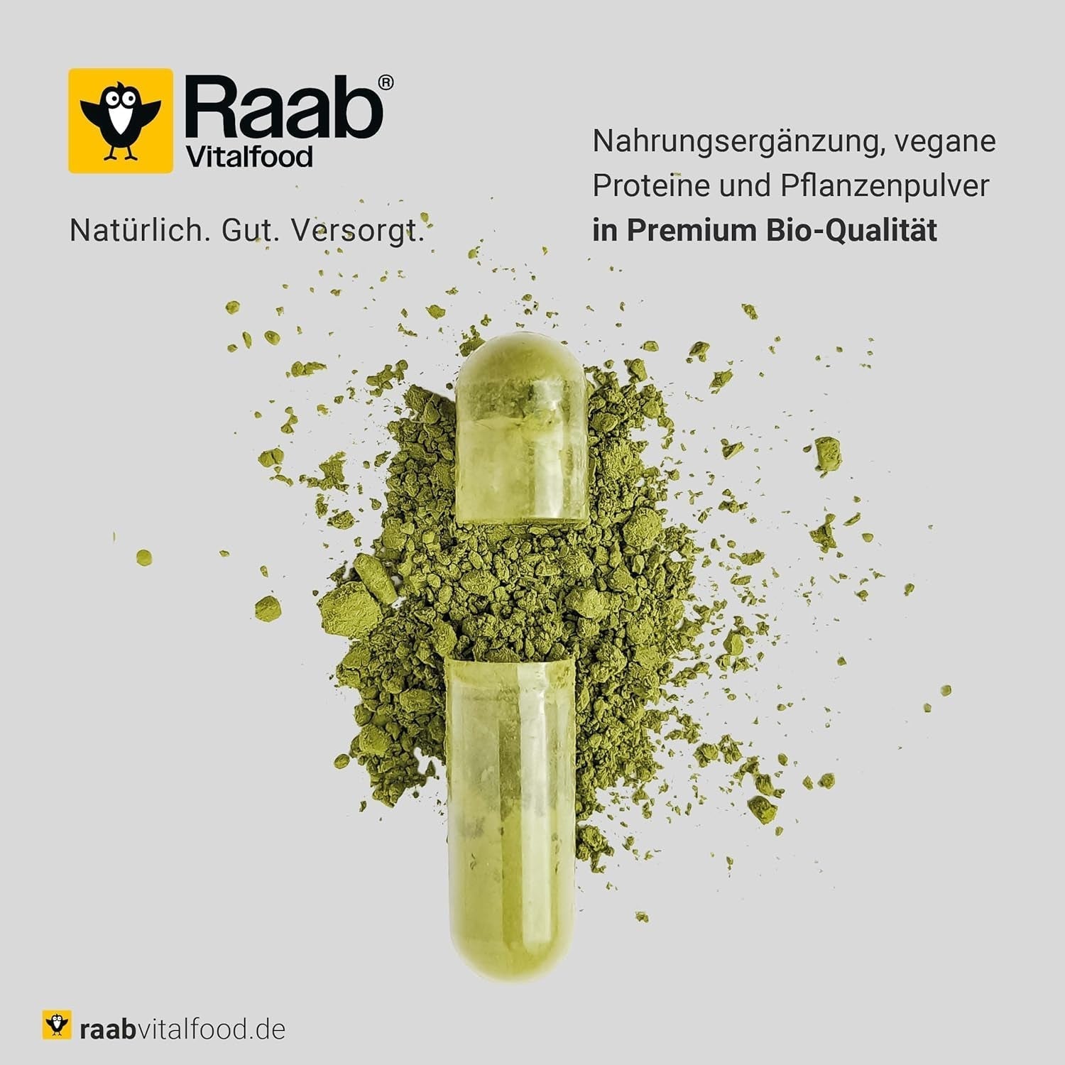 Raab Vitalfood® Premium Bio Matcha Powder (30g) - Original du Japon, poudre de matcha pure sans additifs, finement moulue, goût légèrement amer, poudre de thé vert, végétalien, cérémonie du thé