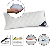 Oreiller Irisette Micro Thermo - Fabriqué en Allemagne - Oreiller avec housse amovible en microfibre douce, 40 X 80 Cm, certifié Ã-ko-Tex Oreillers standard Naty Shop Simple 1 paquet-40 X 80 Cm