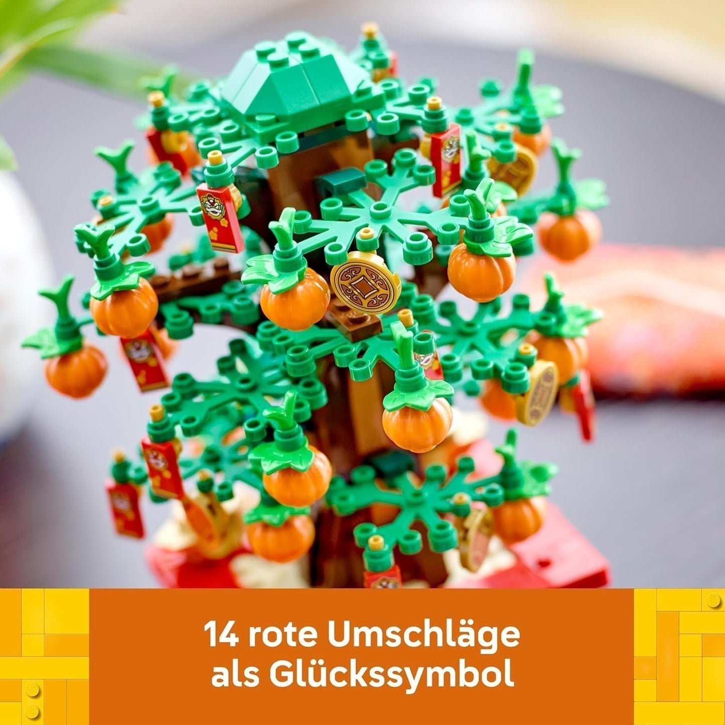 LEGO Le Châtaignier Bossu, ensemble de construction pour les enfants de 9 ans, cadeau du Nouvel An lunaire pour garçons et filles, ensemble de jeu de rôle, décorations de fête, décorations pour la maison, décorations de table 40648 Ensembles de construction Besuche den LEGO-Store