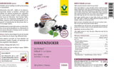 Raab Vitalfood Premium, Sucre de bouleau avec édulcorant Xylitol, Végétalien, Alternative 1:1 au sucre, 300 grammes Édulcorants Naty Shop
