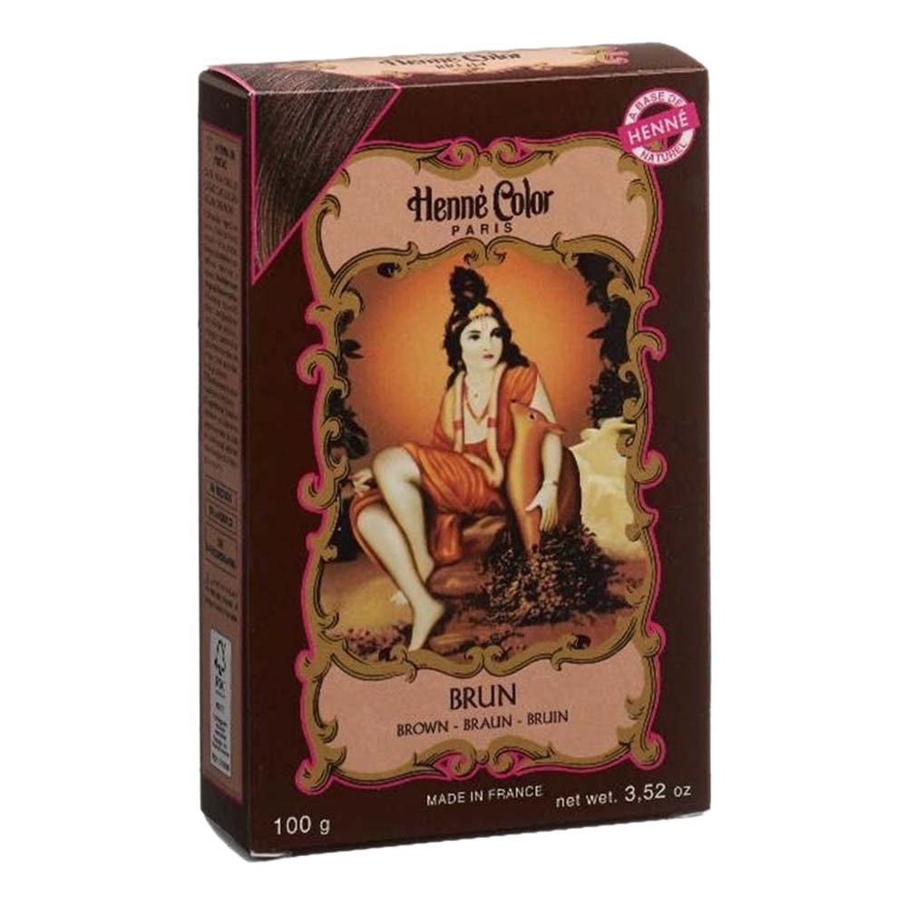 Henné Color Henné Poudre Cuivre 100 g Naty Shop teinture pour cheveux châtain, noir 100 G (1 paquet)