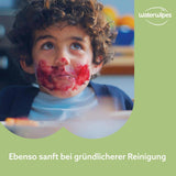 WaterWipes Sensitive+ Lingettes humides pour bébés et tout-petits, 720 unités (paquet de 12), nettoyage 3 en 1, entretien, protection, 99,9 % d'eau, nettoyage texturé, sans parfum