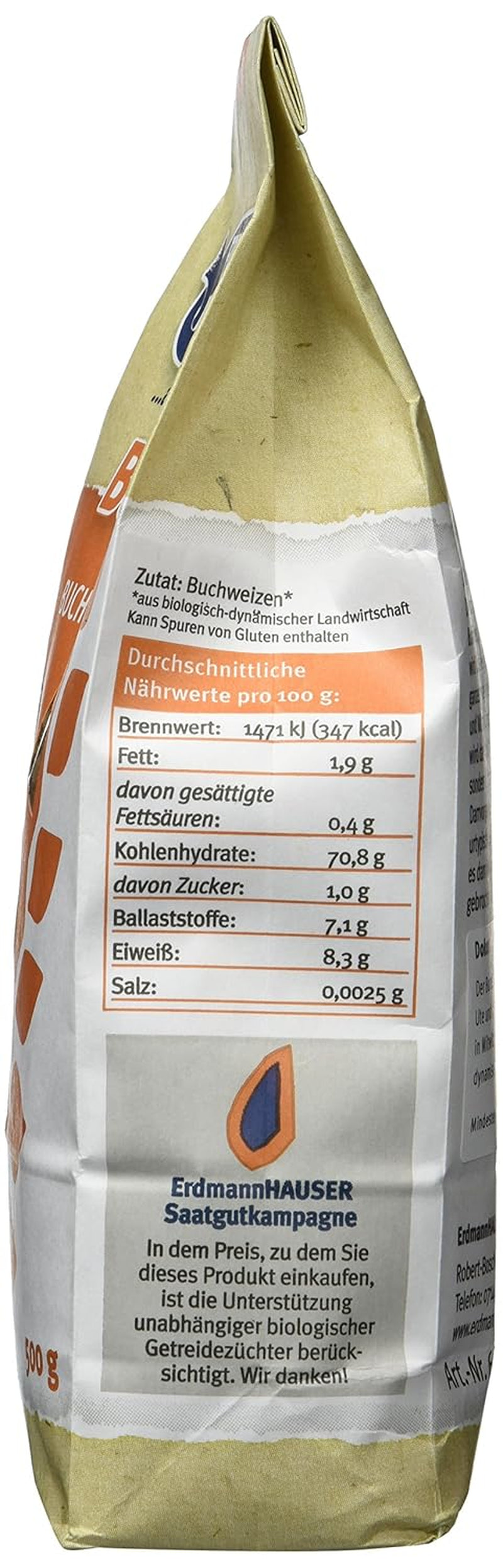 Boulgour de Sarrasin Bio Lot de 6 (6 x 500g)