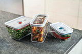 Boîte ZWILLING FRESH & SAVE CUBE, Taille 2M, Boîte de Rangement Modulaire et Empilable, Rangement Hermétique et Vidable, Passe au Lave-Vaisselle, Boîtes de Conservation Alimentaires Transparentes Naty Shop