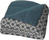 Bleu Câlin Couette imprimée 1 personne Hermance, polyester, bleu/gris, 140 X 200 Cm Couettes et couettes Naty Shop Bleu/gris/blanc 140X200 Cm