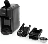 Princess Espressor 249452 – Pour capsules Nespresso™, Dolce Gusto et ESE – Pompe italienne 19 bars – 0,6 L – 1450 W