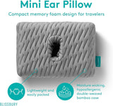 Mini coussin d'oreille BLISSBURY pour personnes souffrant de douleurs aux oreilles Naty Shop coussinets standards
