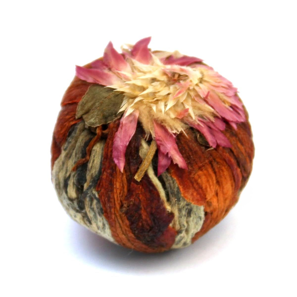 Thé aux fleurs "Couronne du goût" 1 pièce 6 g | Thé vert - fleur de lys - fleur de litchi | Thé sélectionné | Fleurs de thé vert | Idéal pour les amateurs de thé