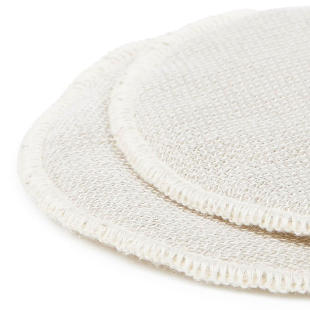 Coussinets d'allaitement ELANEE, argent, antibactériens et lavables - Accessoires d'alimentation et d'allaitement doux et rafraîchissants Bebe Naty Shop
