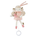 Fehn mini boîte à musique fée - peluche et aide-sommeil : boîte à musique à remontage avec la douce mélodie "Le Lac des Cygnes" apaise dans toutes les situations - pour les bébés et les jeunes enfants à partir de 0 mois Jucarii Bebe Naty Shop Fée