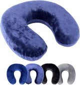 Oreiller cervical Rocco eK, 4 couleurs disponibles, oreiller de voyage, oreiller de soutien du cou, oreiller orthopédique de soutien du cou, mousse à mémoire de forme
