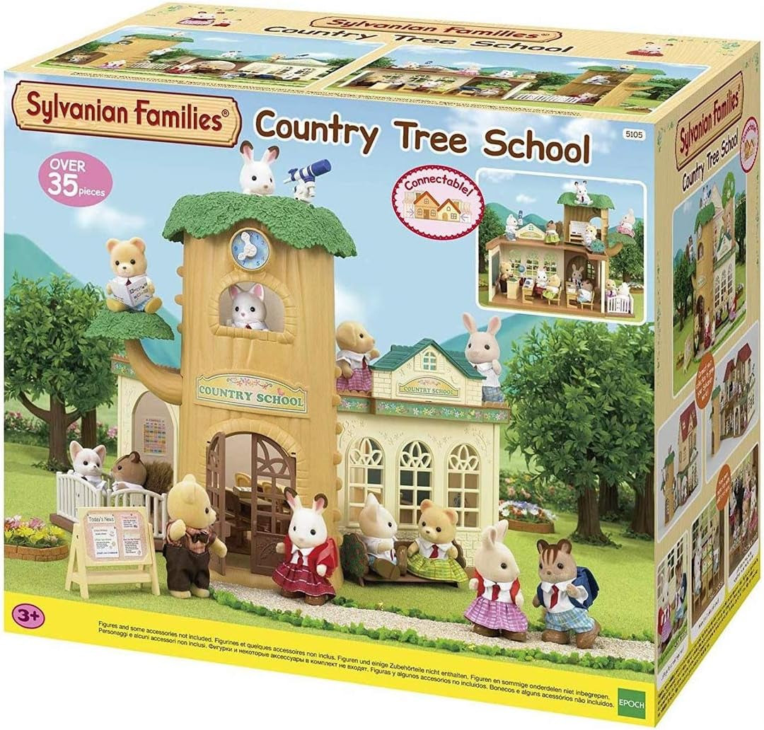 Sylvanian Families 5105 École d'Oak Grove - Ensemble de jeu pour maison de poupée