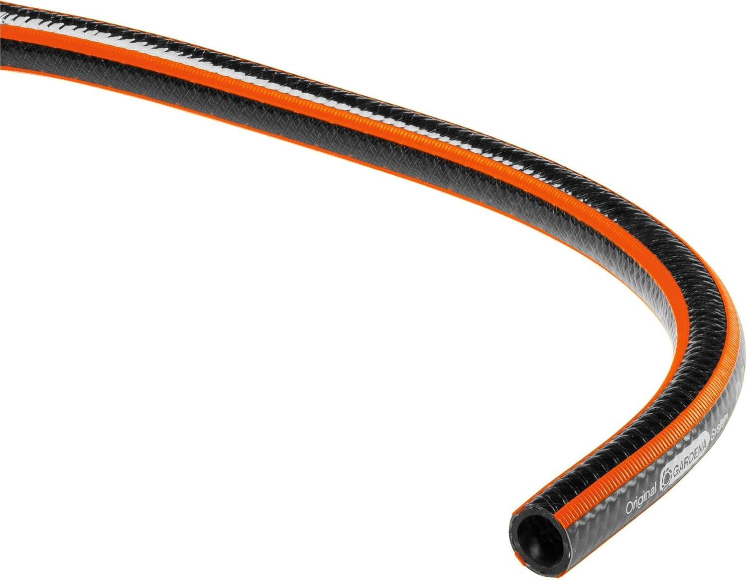 Tuyau Gardena Comfort FLEX 19 mm (3/4"), 25 m : Tuyau d'arrosage flexible et indéformable avec profil Power-Grip, en matériau spiralé de haute qualité, pression d'éclatement de 25 bars, sans composants du système (18053-20)
