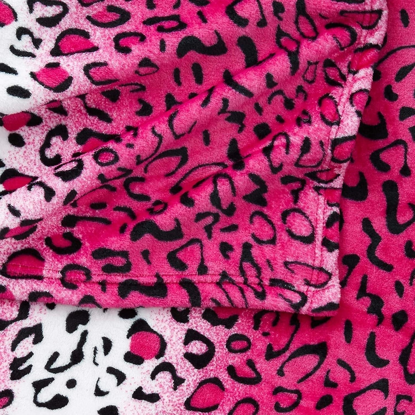 Home Must Haves Queen/King Zebra Giraffe Safari Animal Print Toutes saisons Super doux et chaud Couverture de canapé Taille de lit Rose Polyester Rose Léopard Quilts & Quilts Naty Shop