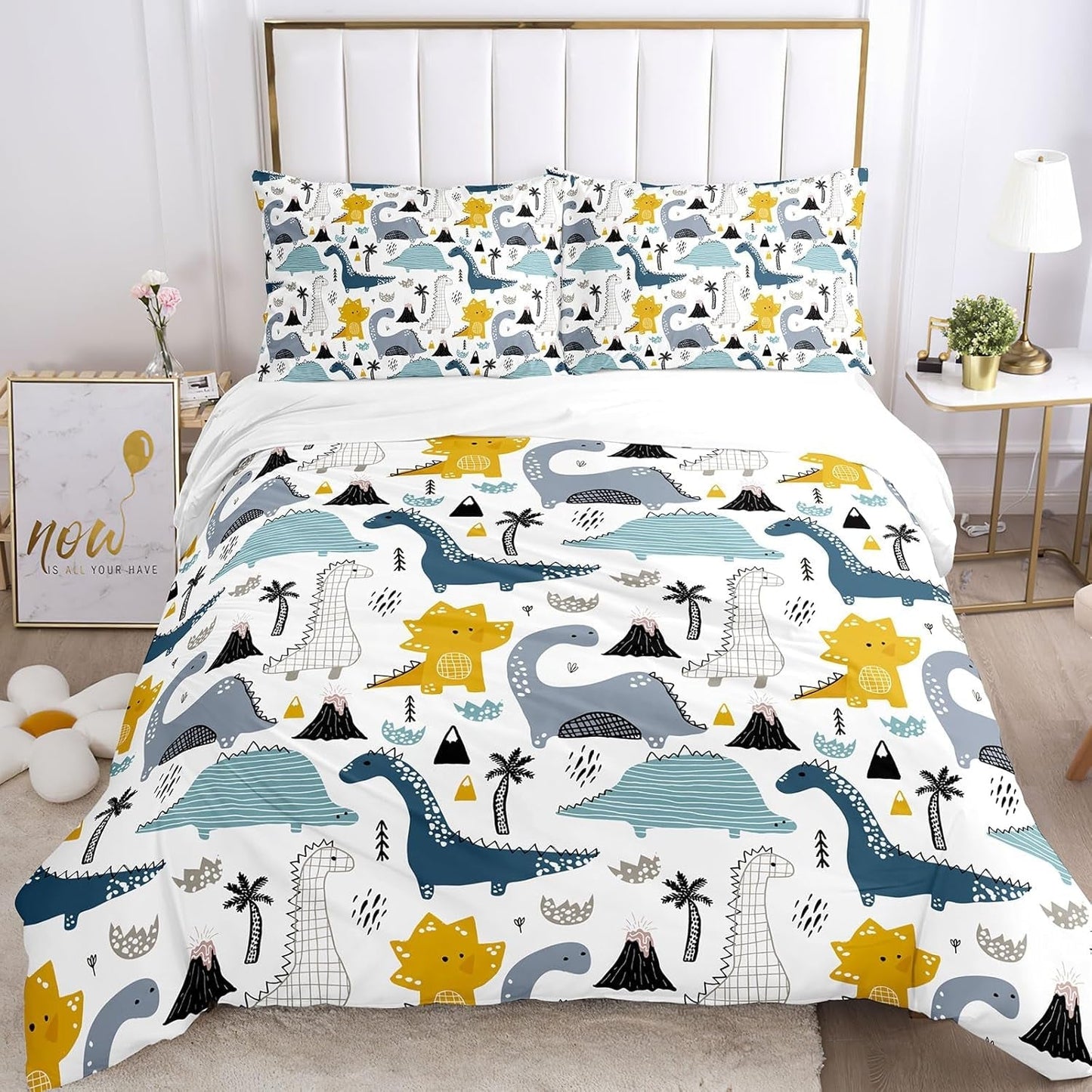 Linge de lit enfant, Dinosaure Linge de lit - enfant Naty Shop A-2 220 X 240 Cm