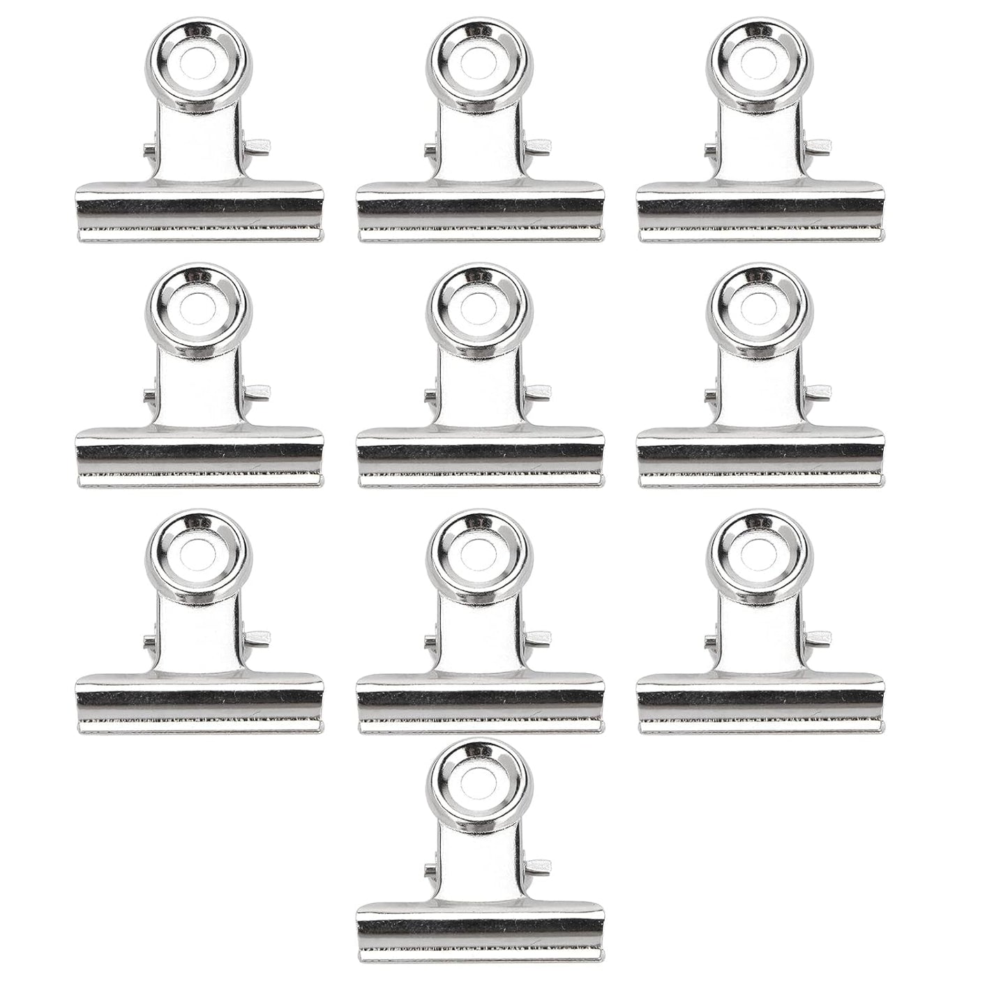 10 pièces pinces à ongles pince en métal pince d'extension d'ongle outil d'art d'ongle fixateur de fibre de verre accessoires d'art d'ongle équipement pratique Durable maison bricolage Salon