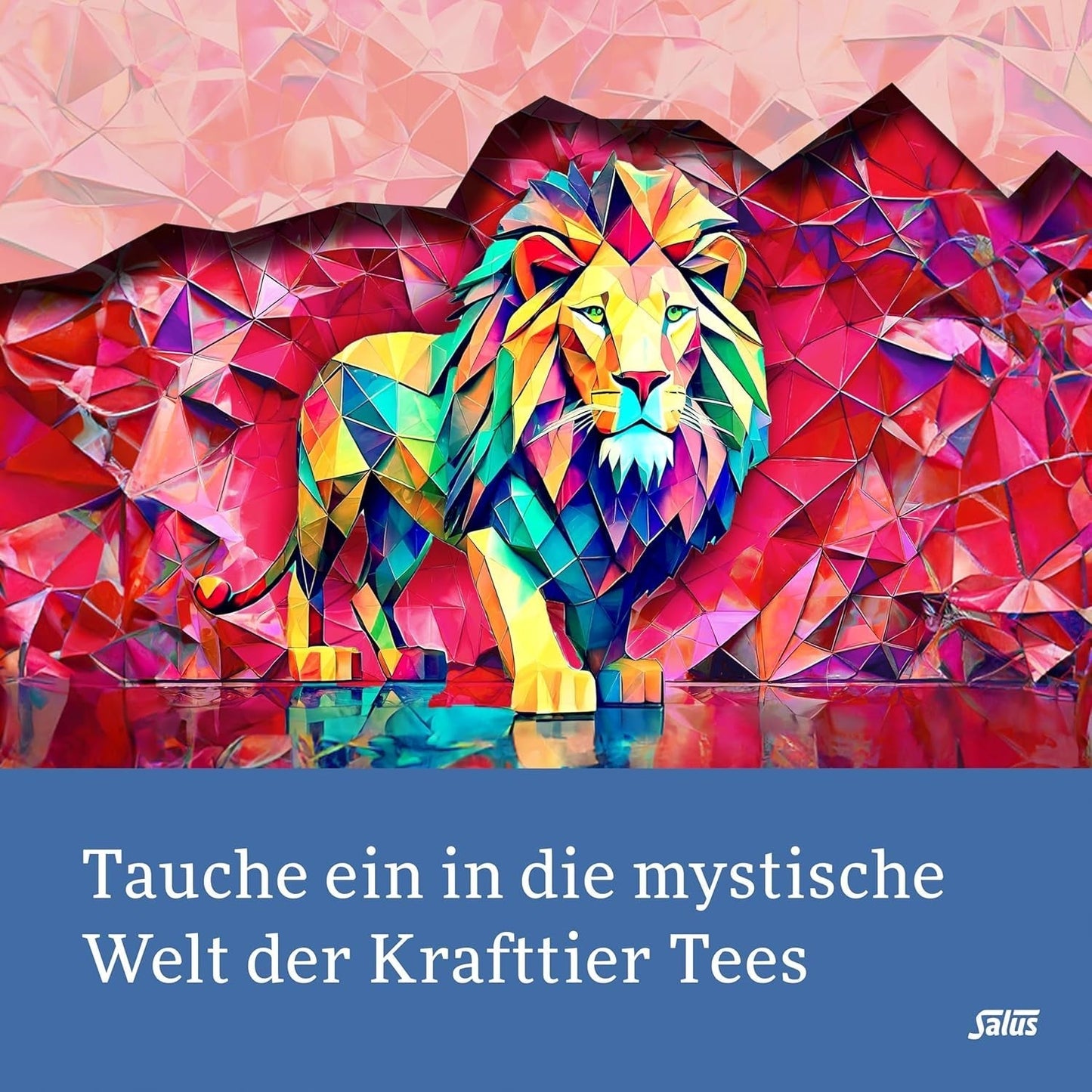 Salus - Thé Krafttier - Le Chat Silencieux - 1X 15 Sachets Filtres (28,5g) - Tisane Menthe avec Ashwagandha - Bio
