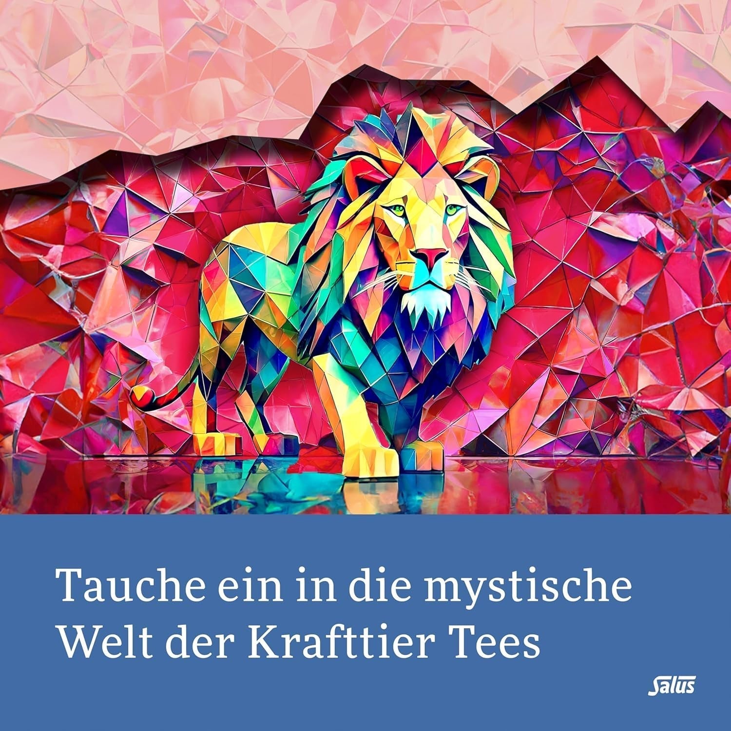 Salus - Thé Krafttier - Le Chat Silencieux - 1X 15 Sachets Filtres (28,5g) - Tisane Menthe avec Ashwagandha - Bio