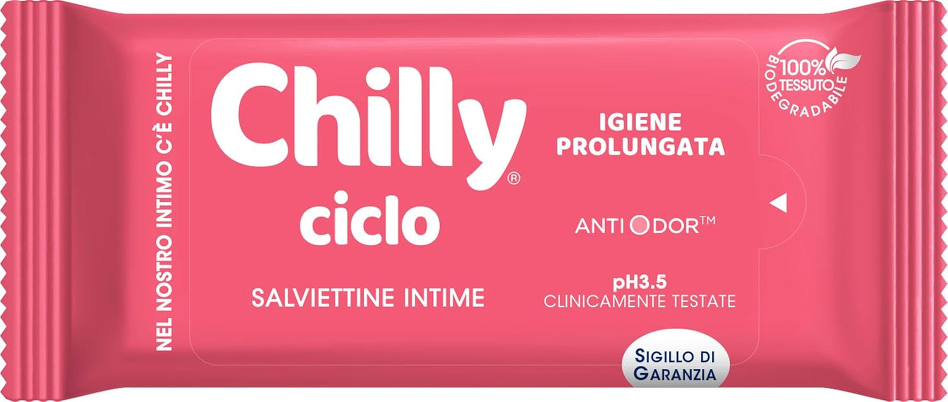 Lingettes nettoyantes Cycle, lingettes hygiéniques Intima, 100% biodégradables, idéales pour la maison en extérieur, PH 3,5, testées cliniquement, 12 pièces