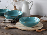 Creatable, 21683, Série Nature Collection Water, Ensemble de cuisson 4 pièces pour 4 personnes, Poke Bowl au Steinzeug, spülmaschinen- und mikrowellengeeignet, Produit de qualité