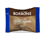 Caffè Borbone Don Carlo Blaue Blend - 50 Kapseln - Compatible avec Lavazza®* A Modo Mio®* Haushalts-Espressomaschinen
